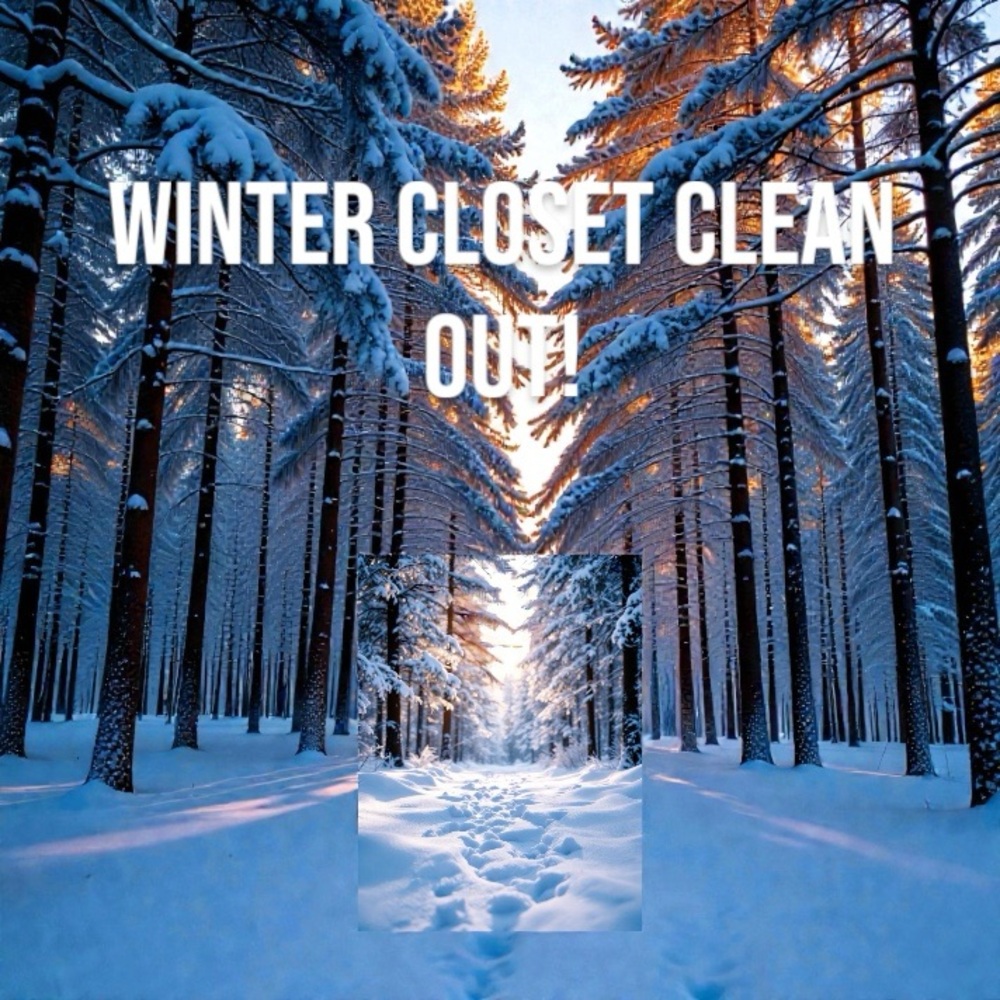 Closet Clean Out Sale!